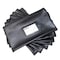 Nadex Coins Vinyl 7-Day Pack of Zippered Bank Deposit Cash and Coin Bags with Card Window Black NCB9-1002-BLK - alternate 4
